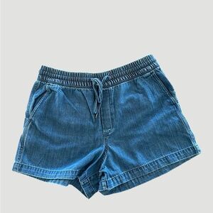 GAP Soft Denim Drawstring Shorts